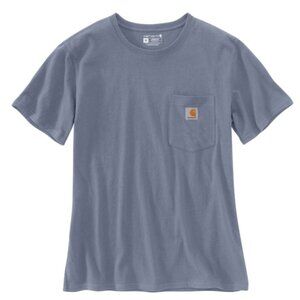 [2/40$] Carhartt Dark Grey/Blue-ish Loose Fit Pocket T Shirt Working Men's XL